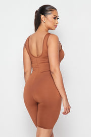 Rust Jumpsuit